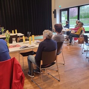 beim Begegnungsnachmittag der Senioren